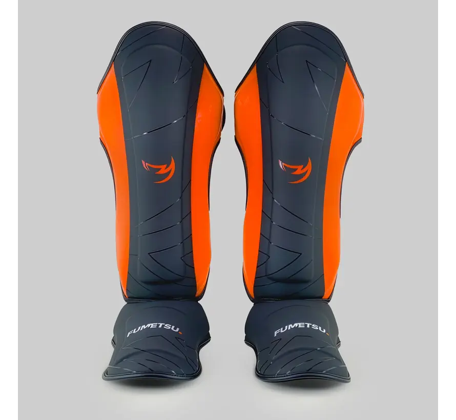 Fumetsu Icon Thaise scheenbeschermers Zwart/Oranje