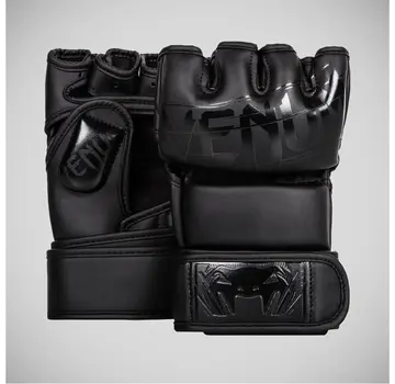Venum Zwart/Zwart Venum Undisputed 2.0 leren MMA-vechthandschoenen