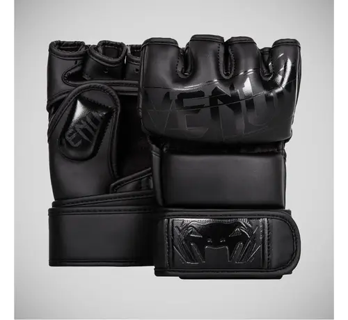 Venum Zwart/Zwart Venum Undisputed 2.0 leren MMA-vechthandschoenen