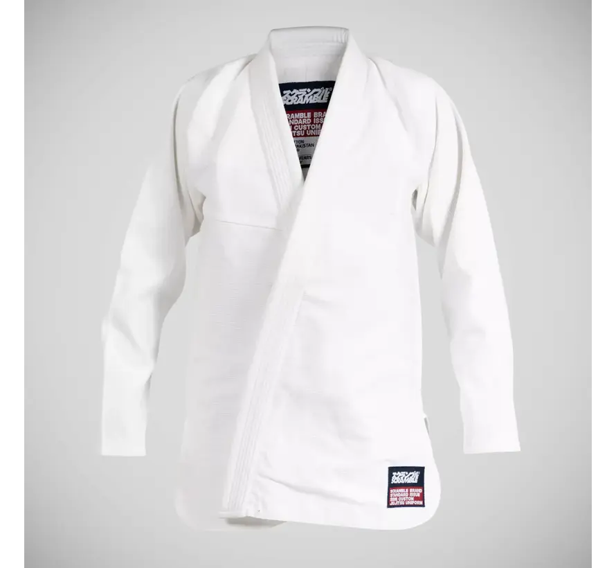 White Scramble Standard Issue V3 BJJ-gi