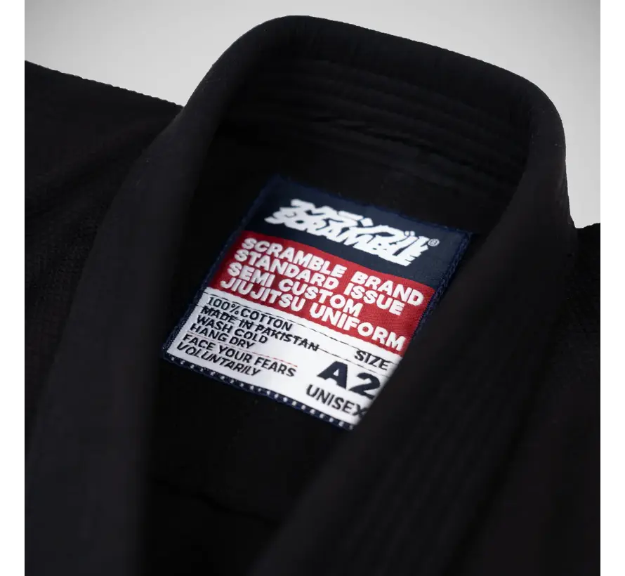 Black Scramble Standard Issue V3 BJJ-gi