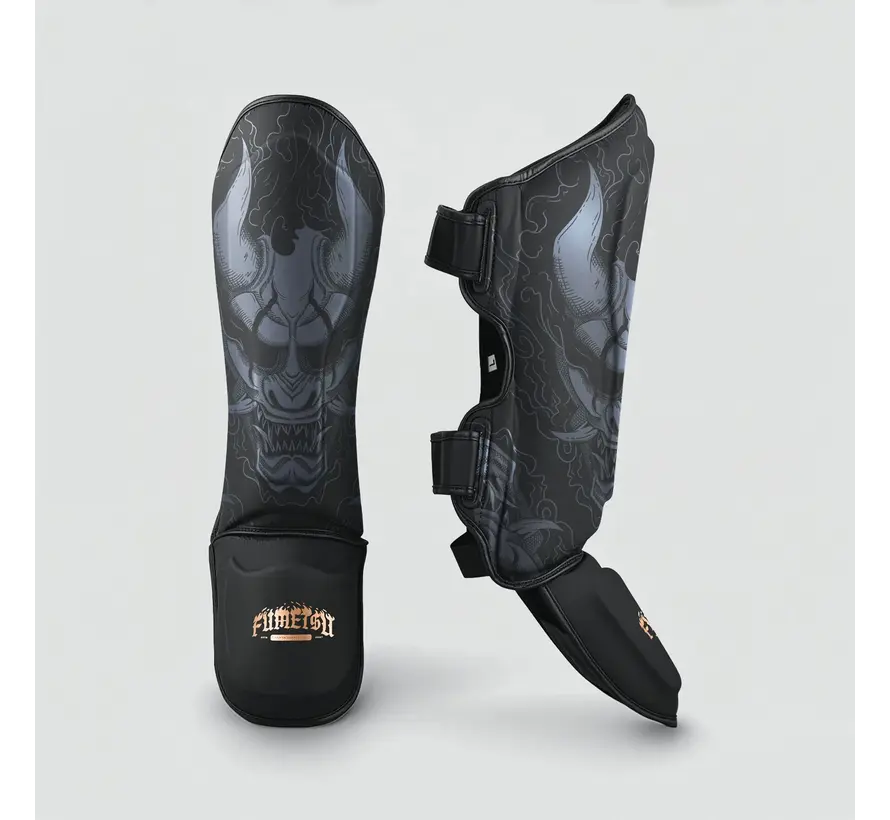 Fumetsu Oni Shin-beschermers Zwart/Grijs/Brons