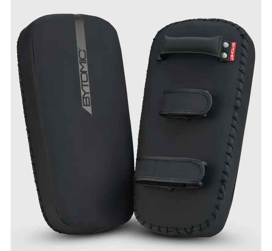 Zwart/Zwart Bytomic Red Label platte Thaise handbeschermers