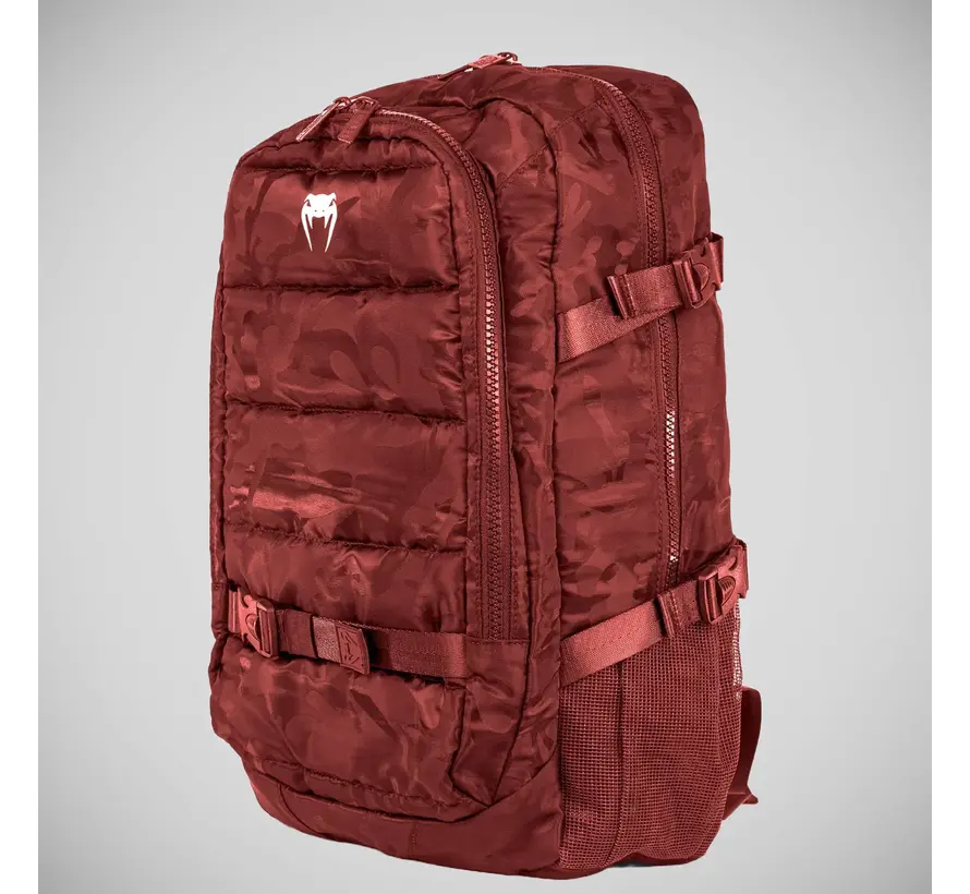 Venum Challenger Pro-rugzak Camo/Bordeauxrood