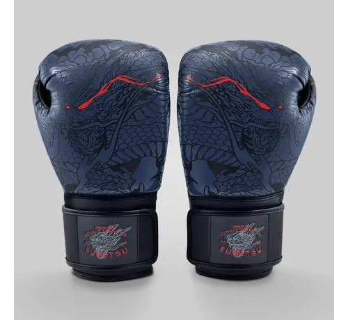 Fumetsu Fumetsu Dragon Slayer bokshandschoenen blauw/zwart/rood