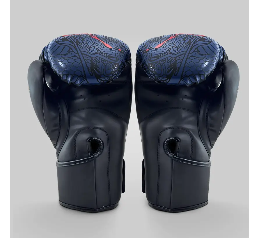 Fumetsu Dragon Slayer bokshandschoenen blauw/zwart/rood