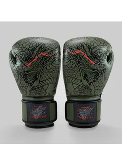 Fumetsu Fumetsu Dragon Slayer bokshandschoenen kaki/oranje