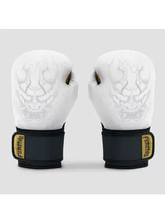 Fumetsu Fumetsu Oni-bokshandschoenen Wit/Zwart/Goud