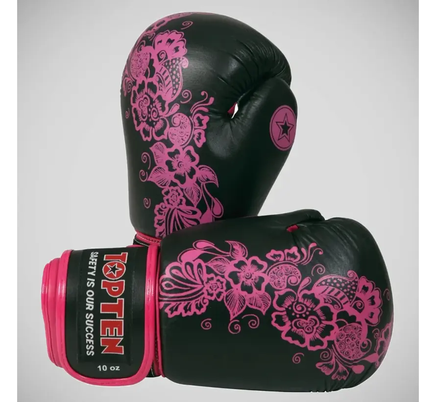 Top 10 bloemen-bokshandschoenen voor dames, 10 oz