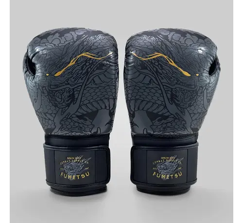 Fumetsu Fumetsu Dragon Slayer bokshandschoenen zwart/goud