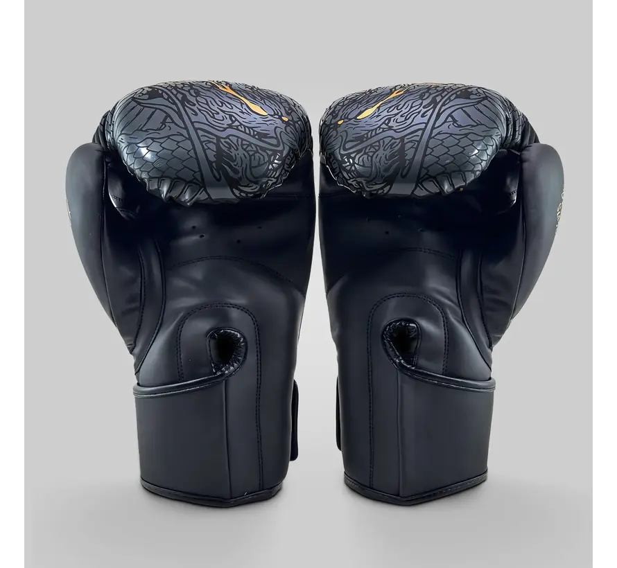 Fumetsu Dragon Slayer bokshandschoenen zwart/goud