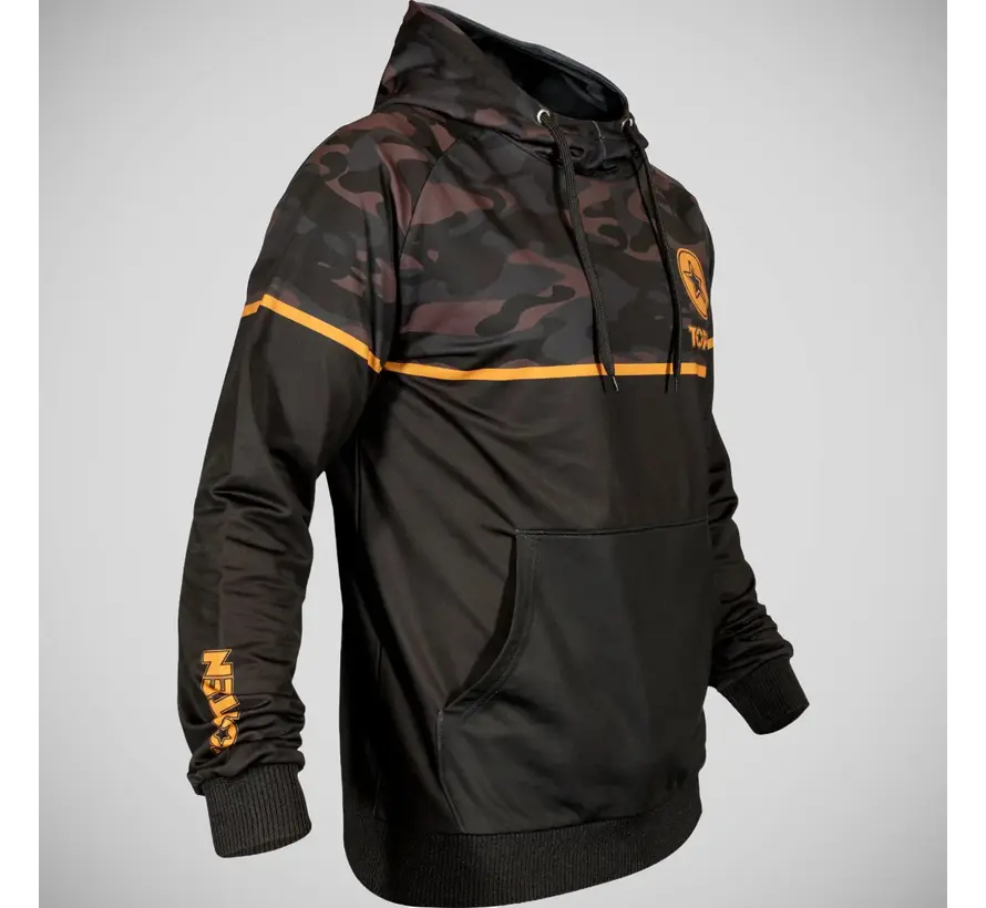 Top 10 Black Force-camouflagehoodie – zwart