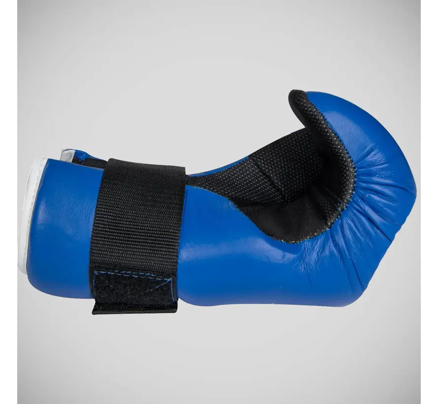 Blauwe Top Ten Open Hand Superfight ITF-handschoenen