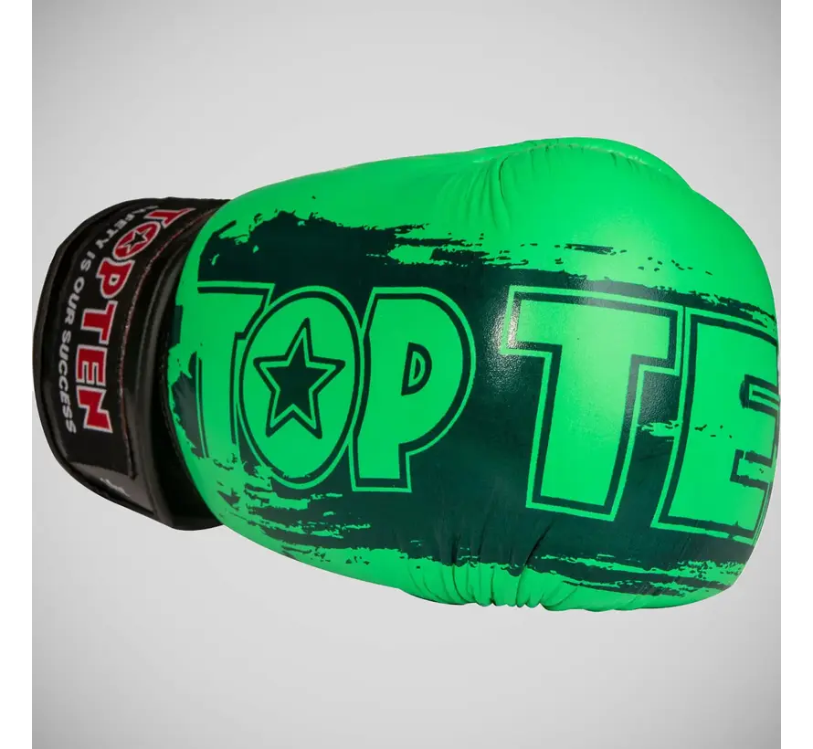 Top Ten Power Ink bokshandschoenen groen