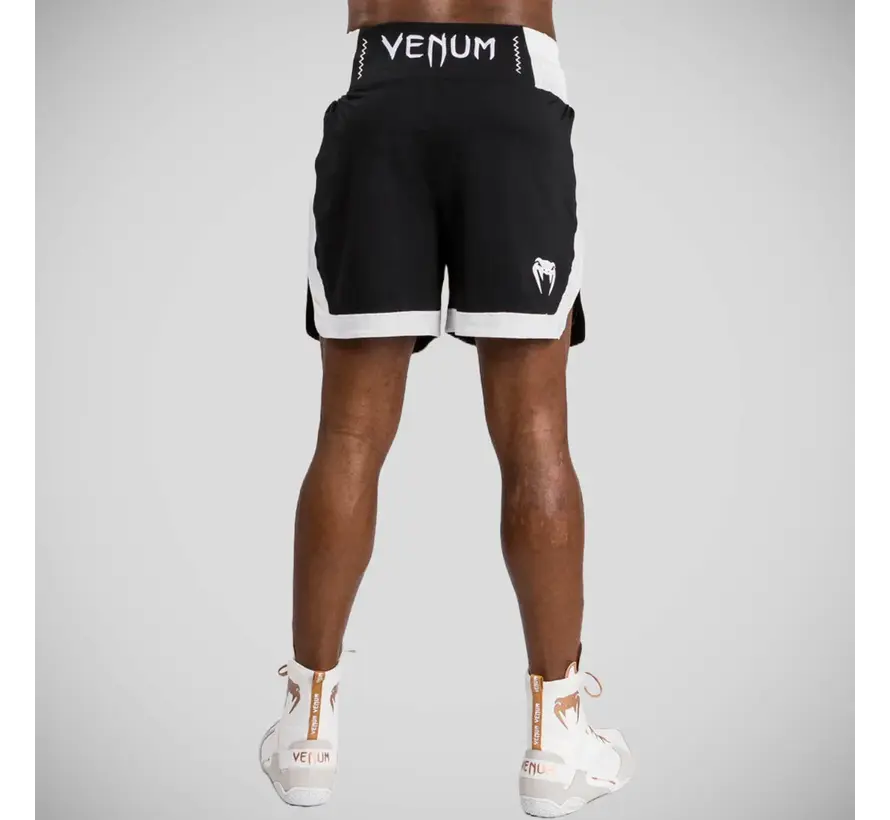 Venum Classic boksbroek wit/zwart