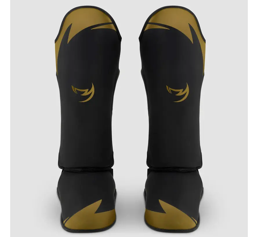 Fumetsu Ghost S3 Thaise scheenbeschermers Zwart/Goud