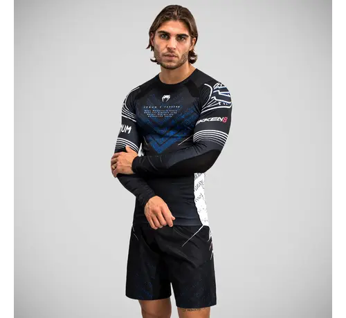 Venum Venum x Tekken 8 Jin Kazama Rash Guard Zwart/Wit