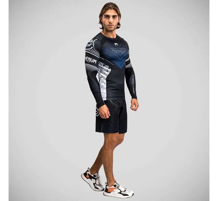 Venum x Tekken 8 Jin Kazama Rash Guard Zwart/Wit