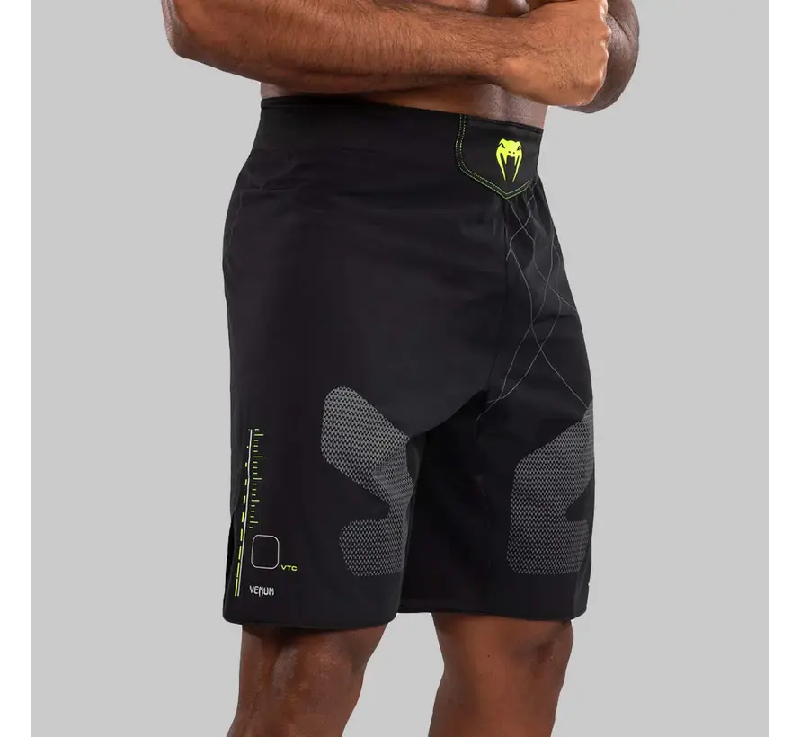 Venum Training Camp 4.0 vechtshort zwart/neogroen
