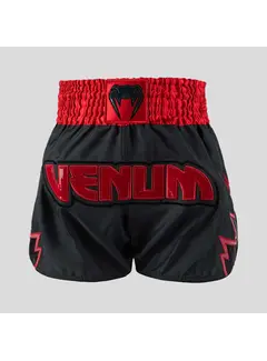 Venum Venum Inferno Muay Thai Shorts Charcoal/Grey/Red
