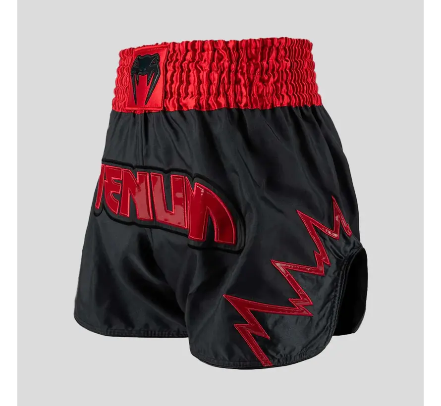 Venum Inferno Muay Thai Shorts Charcoal/Grey/Red