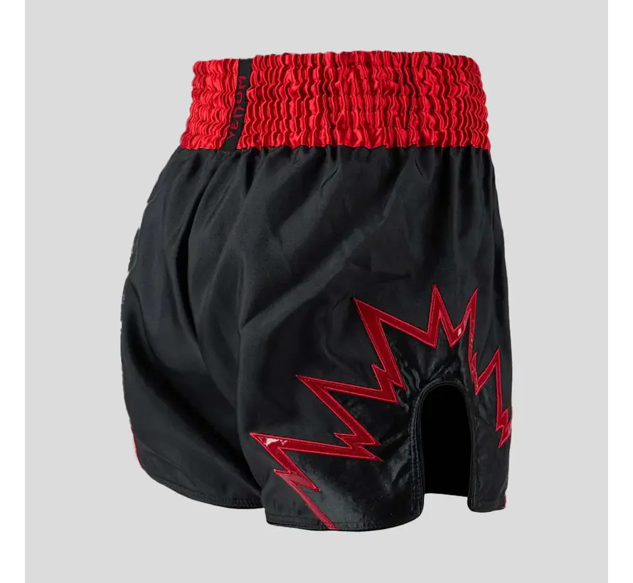 Venum Inferno Muay Thai Shorts Charcoal/Grey/Red