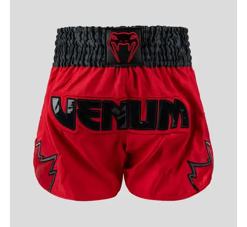 Venum Venum Inferno Muay Thai Shorts Red/Charcoal/Black