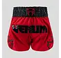 Venum Inferno Muay Thai Shorts Red/Charcoal/Black
