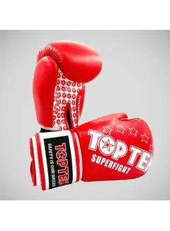 Top Ten Red Top Ten Superfight-bokshandschoenen
