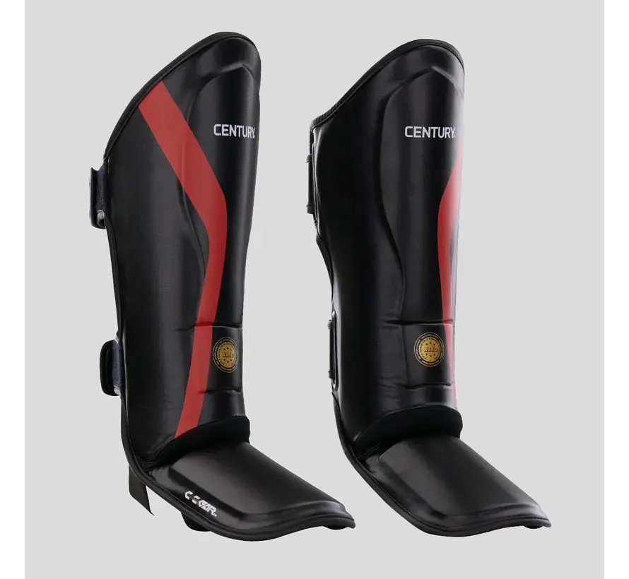 Century C-Gear Determination Shin Instep Guards Black/Red