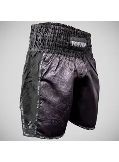 Top Ten Top Ten Dragon kickboksbroek Zwart/Zwart