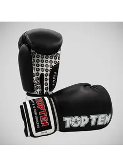 Top Ten Zwart/witte top 10 bokshandschoenen