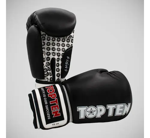 Top Ten Zwart/witte top 10 bokshandschoenen