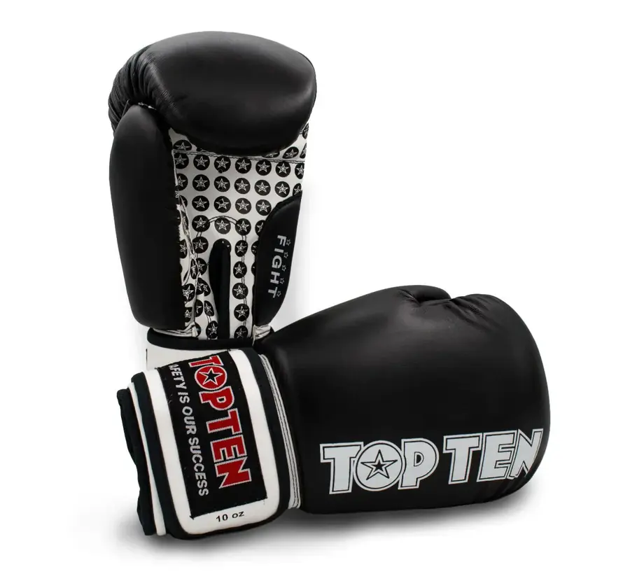 Zwart/witte top 10 bokshandschoenen