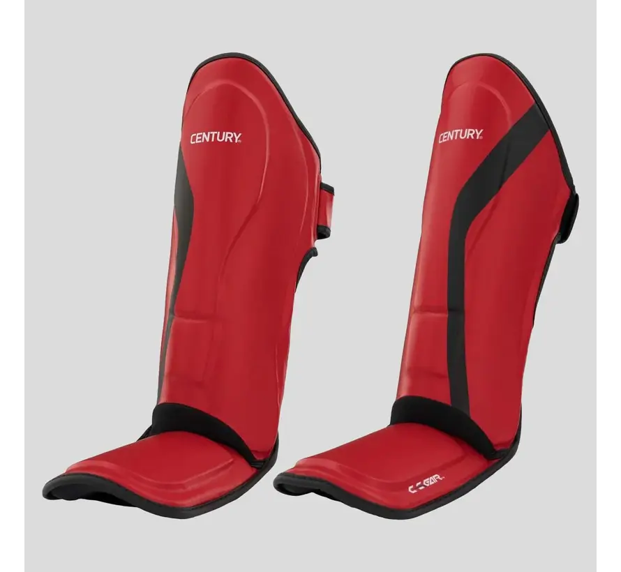 Century C-Gear Determination scheen- en wreefbeschermers rood/zwart