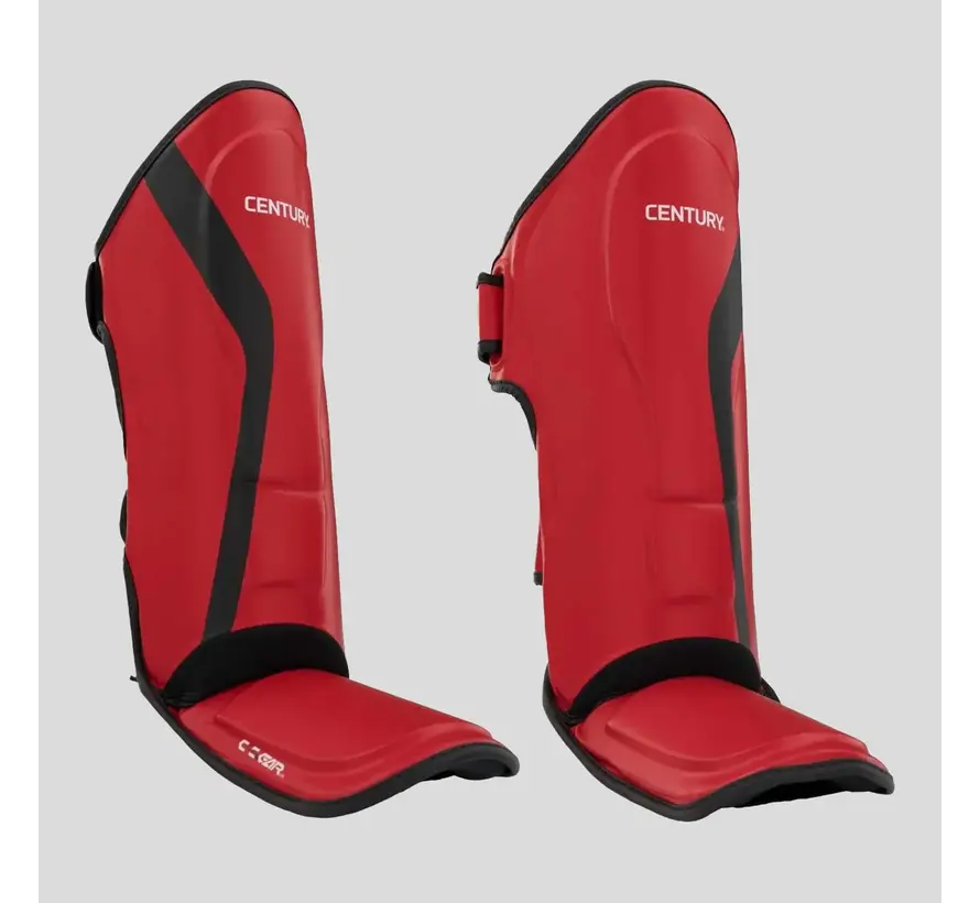 Century C-Gear Determination scheen- en wreefbeschermers rood/zwart