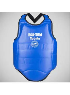 Top Ten Blue Top Ten Jot Muay IFMA borstbeschermer