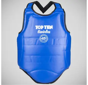 Top Ten Blue Top Ten Jot Muay IFMA borstbeschermer
