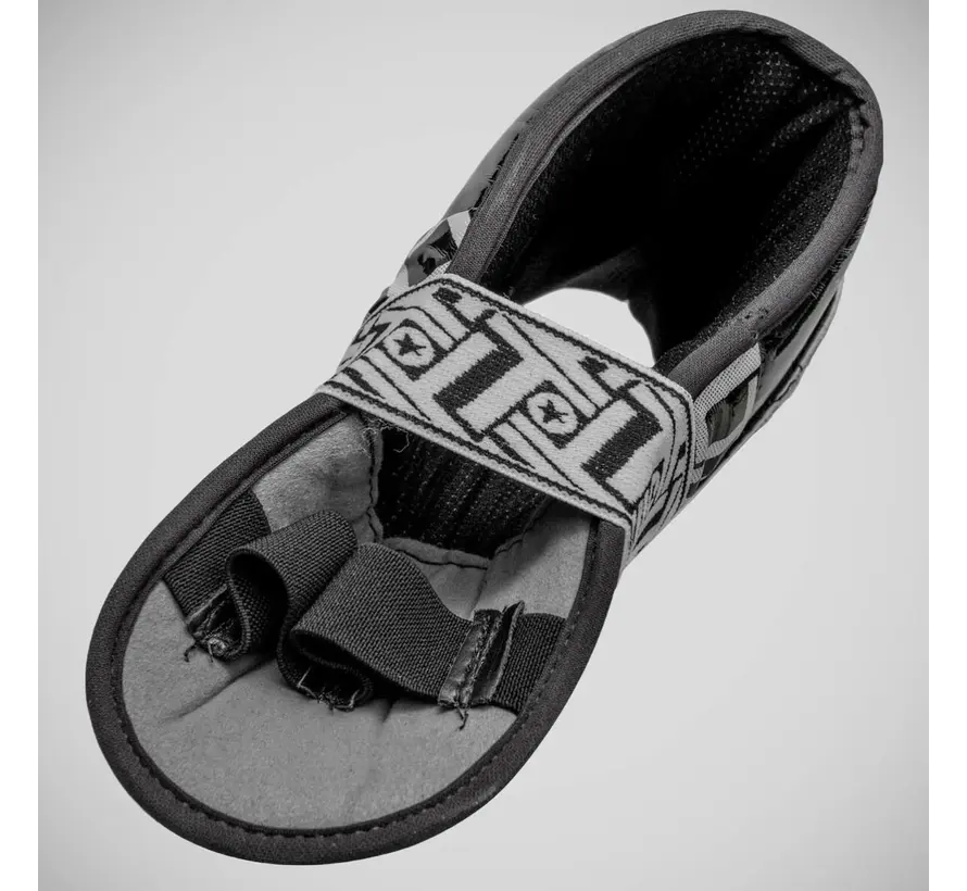 Zwart/witte Top Ten Superlight Prism glanzende sneakers