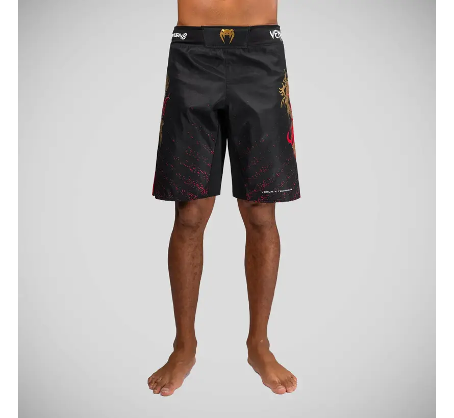 Venum x Tekken 8 Marshall Law vechtshort zwart/goud