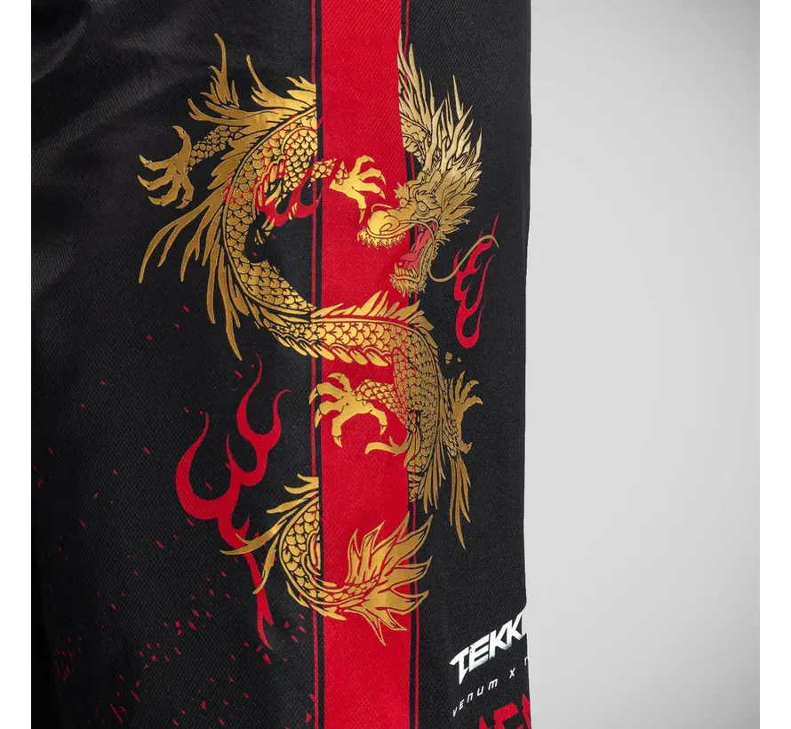 Venum x Tekken 8 Marshall Law vechtshort zwart/goud