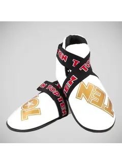 Top Ten Top 10 superlichte sneakers in wit/goud