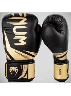 Venum Black/Gold Venum Challenger 3.0 Boxing Gloves