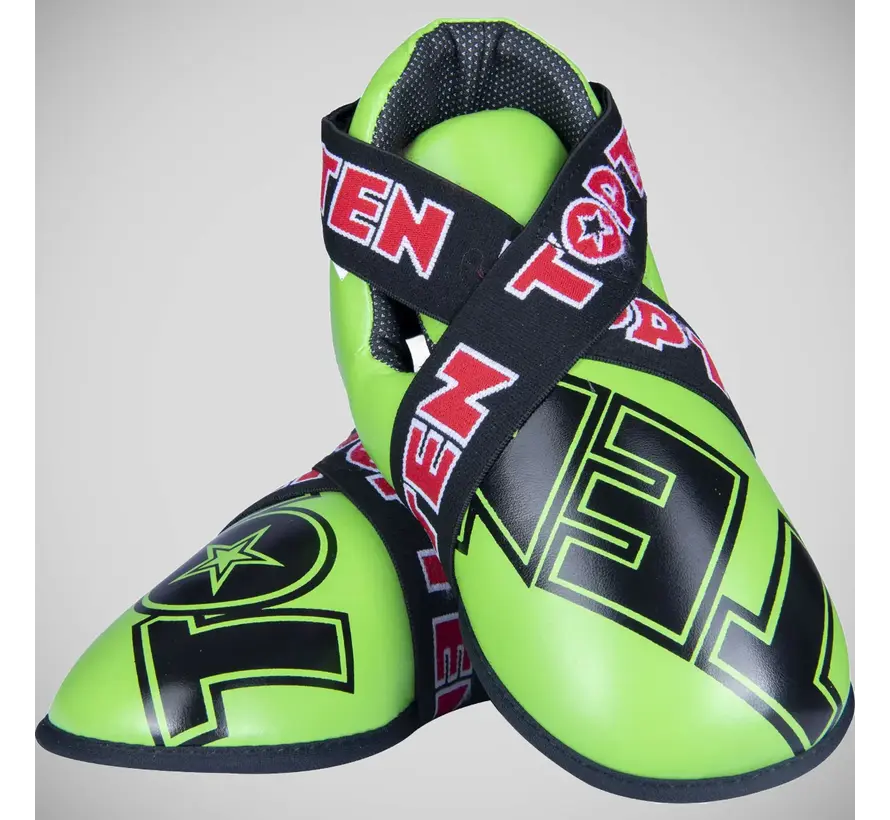 Groen/witte top 10 superlichte sneakers