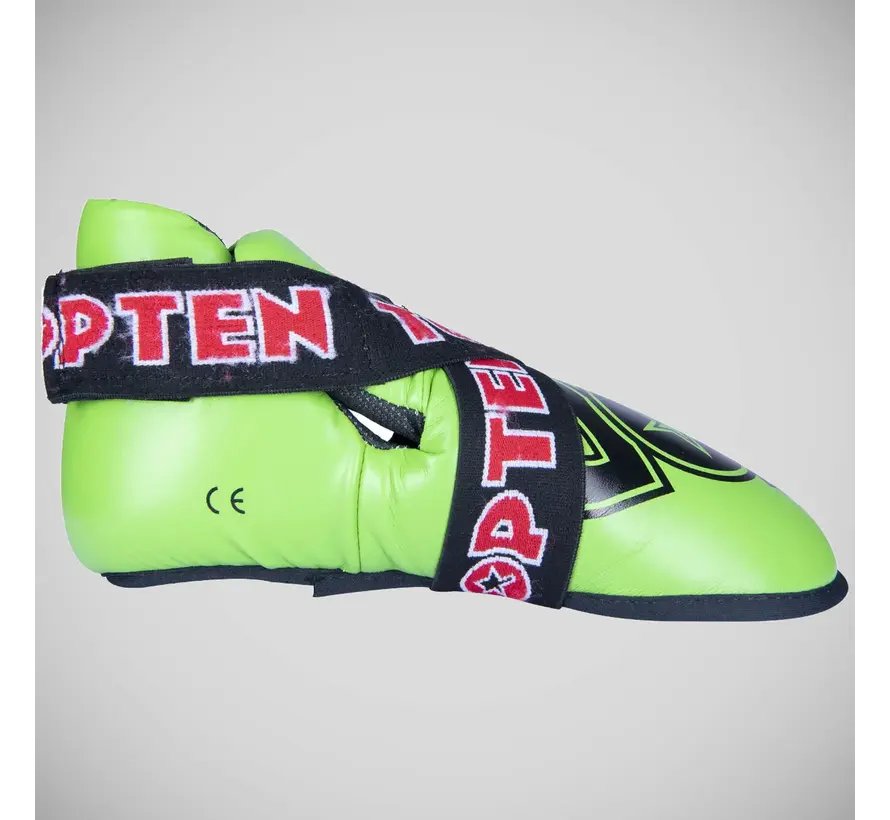 Groen/witte top 10 superlichte sneakers