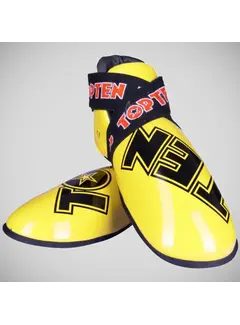 Top Ten Top 10 superlichte sneakers in geel/zwart