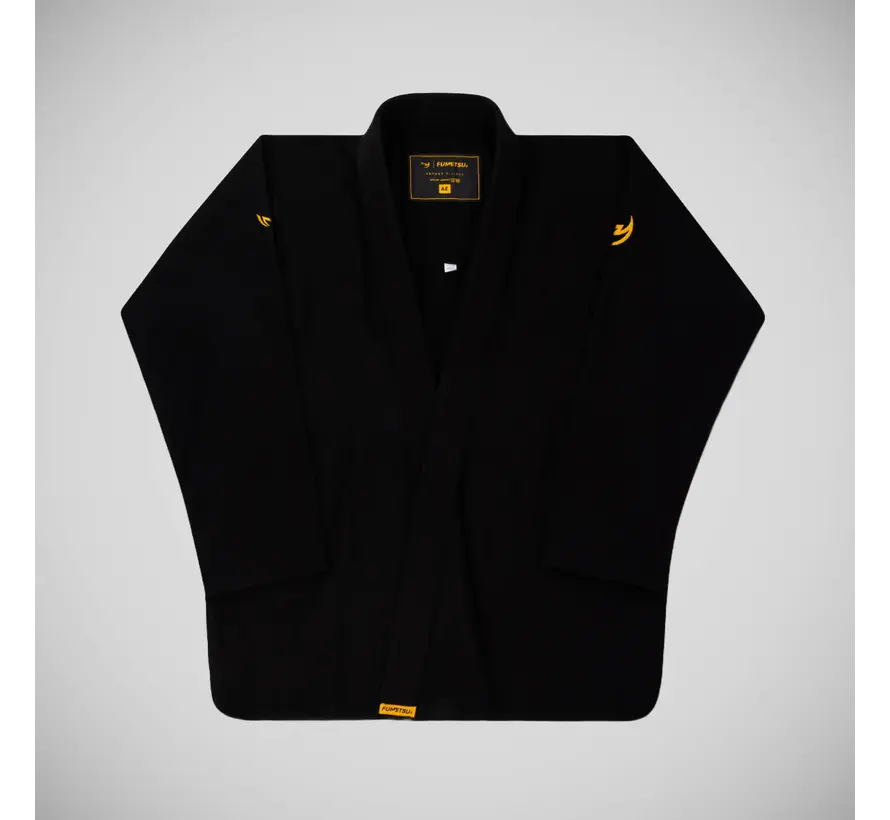 Fumetsu Kids Ghost V-Lite BJJ-gi zwart/geel