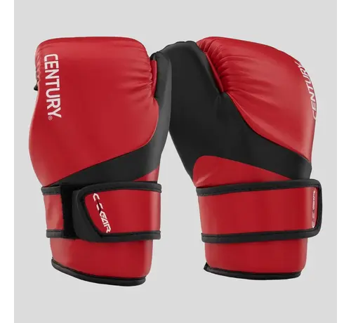 Century C-Gear Determination Point-bokshandschoenen, rood/zwart