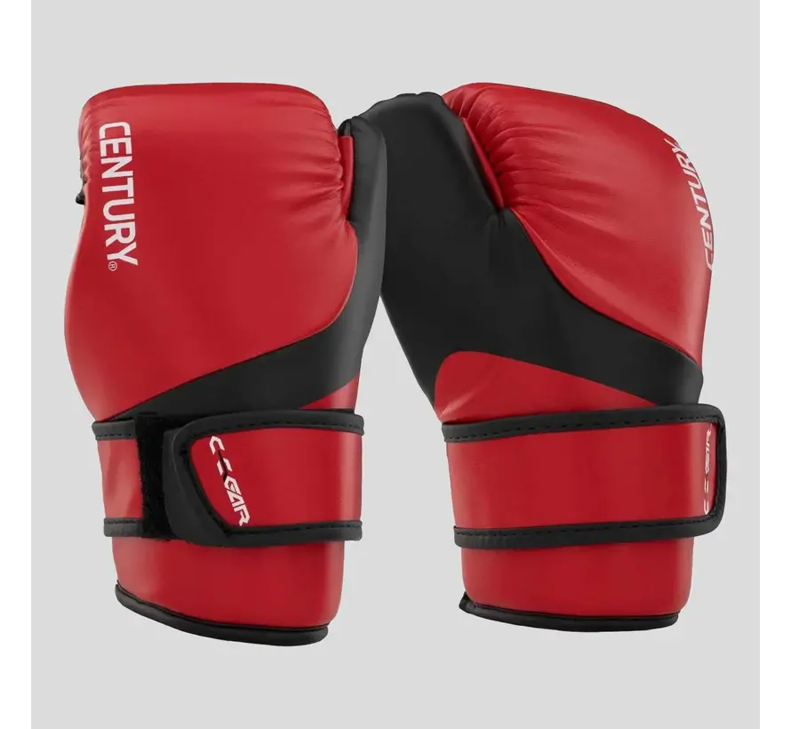 Century C-Gear Determination Point-bokshandschoenen, rood/zwart