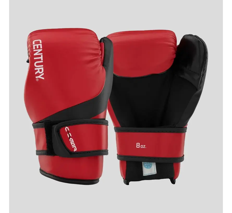 Century C-Gear Determination Point-bokshandschoenen, rood/zwart